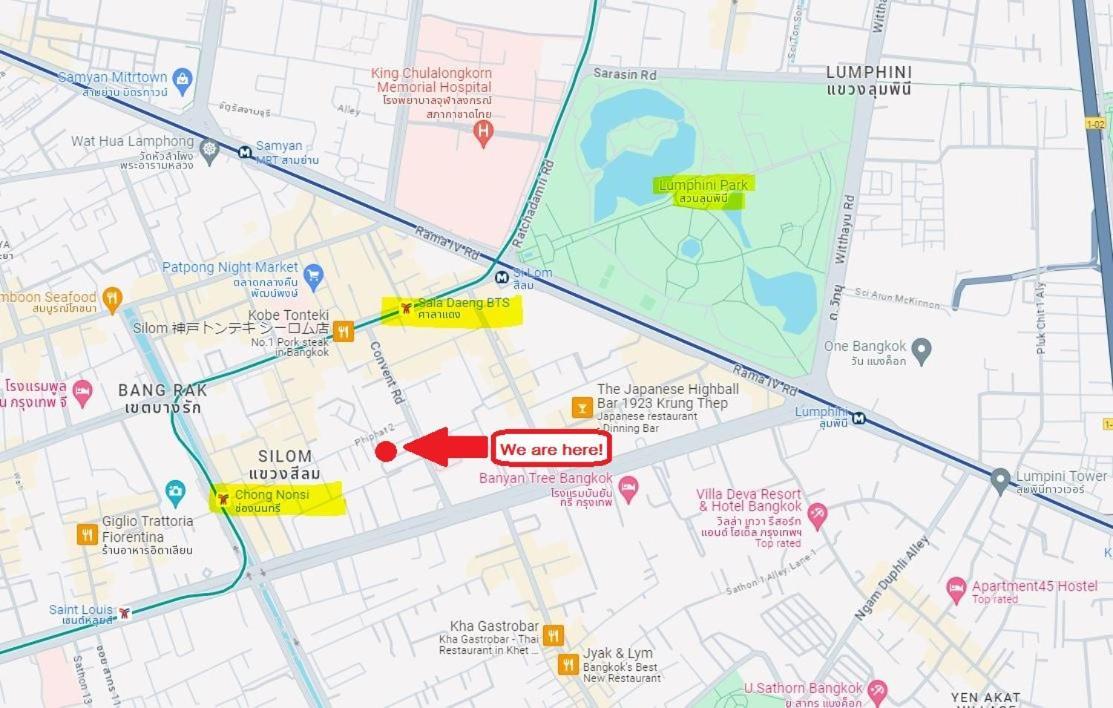 Silom Guesthouse 曼谷 外观 照片